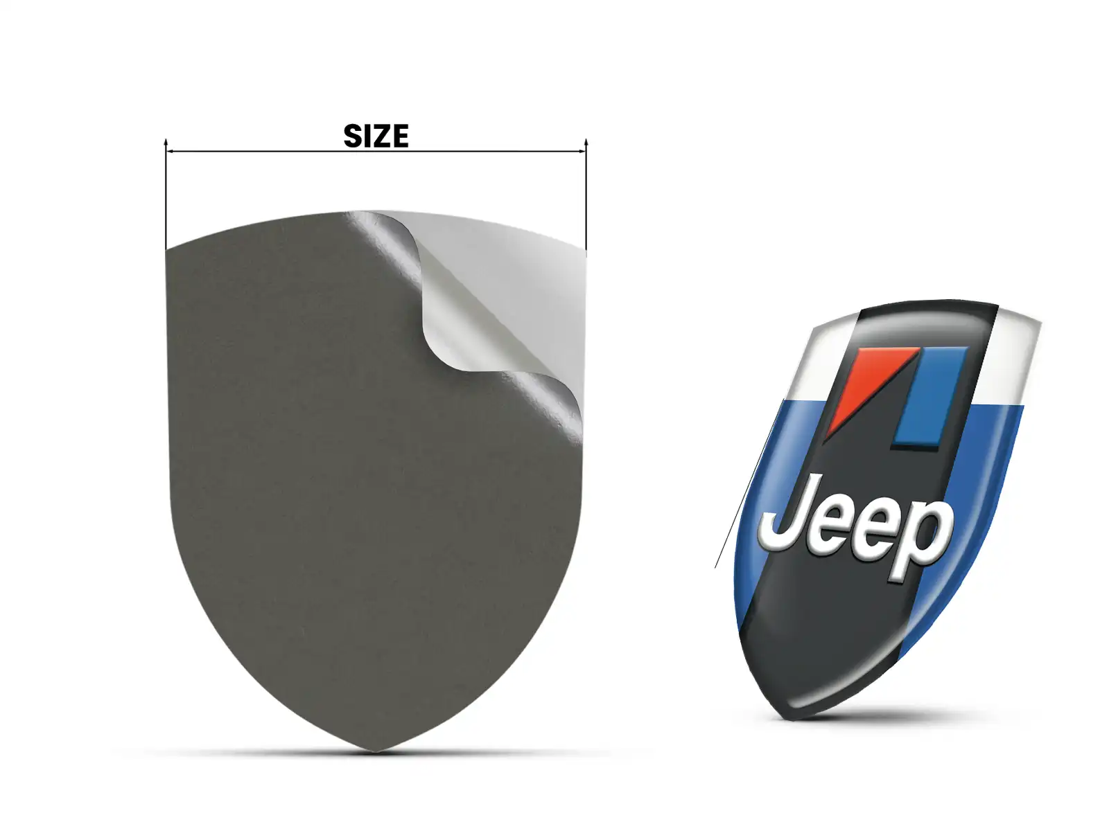 Jeep Adesivi Parabrezza Max Durevoli Moderni Pro Chic